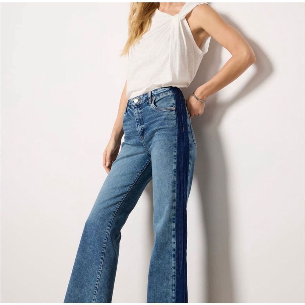 KUT FROM THE KLOTH Sienna High Rise Wide Leg Jeans Size 0